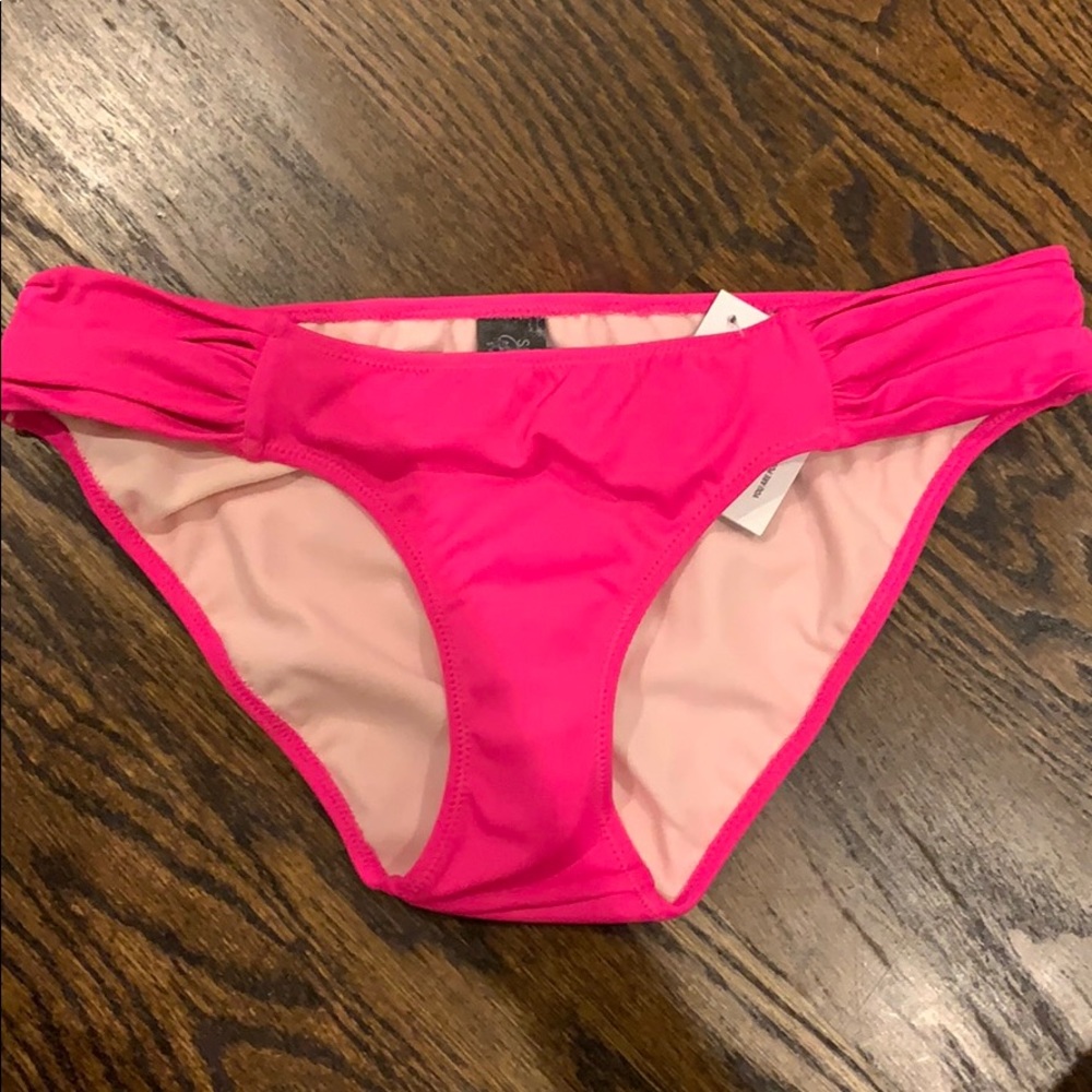 Pink bikini bottoms!